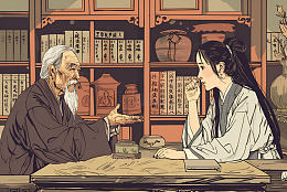 古风中医问诊场景