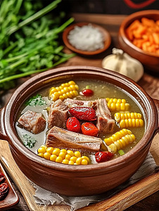 家常清炖排骨汤