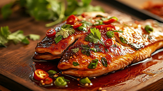 美味的酸菜香辣鱼