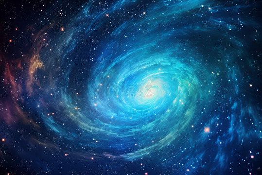 璀璨的漂亮星云