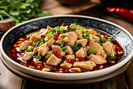 一盘宫保鸡丁