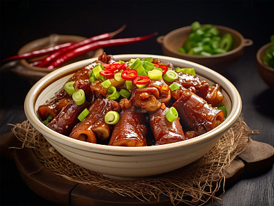 麻辣酱香猪蹄