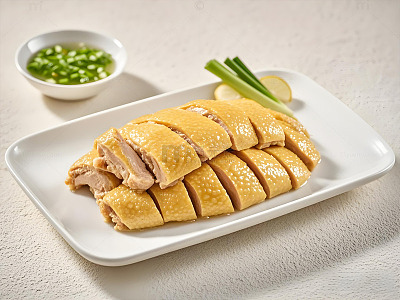 白切鸡中国粤菜摄影图