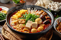 一碗麻辣烫美食