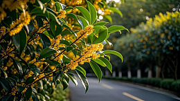 桂花桂花树公园