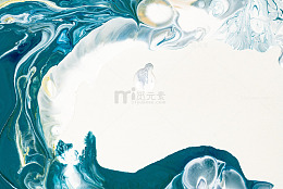 抽象艺术中的水滴情愫