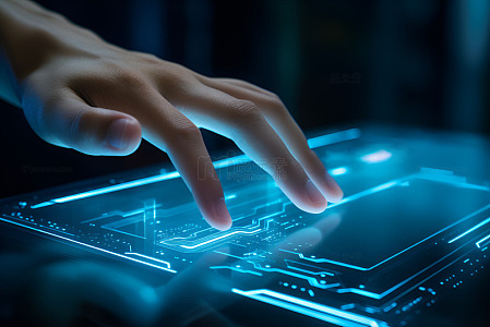 人手触摸电子屏