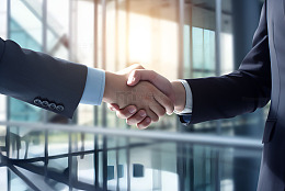 商务握手合作