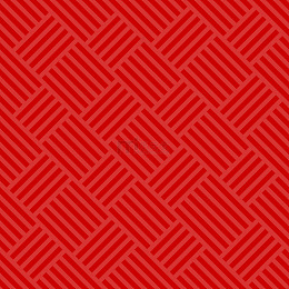 红色网格几何图案背景