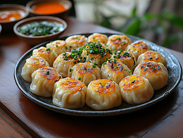 上海生煎包子美食