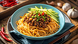 香辣腌子干拌面让味蕾尽享浓郁风味