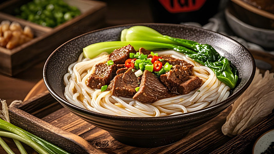 香辣牛肉米粉麻辣美味中式风味