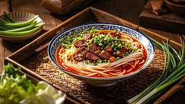 常德米粉香辣美味中式风情