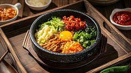 石锅拌饭丰富多彩的韩式经典美味
