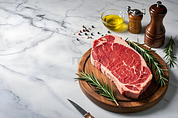 牛排肉生鲜肉类摄影图