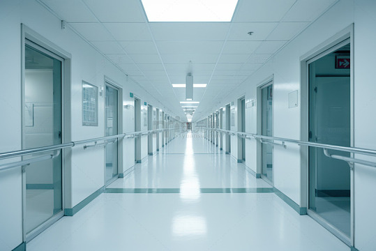 医院内的走廊