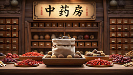 中药房里的桂圆