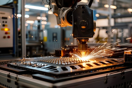 作业的机械手臂