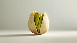 静物摄影中的开心果特写