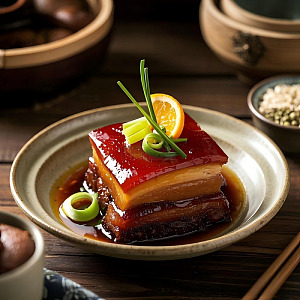 浙菜美食东坡肉