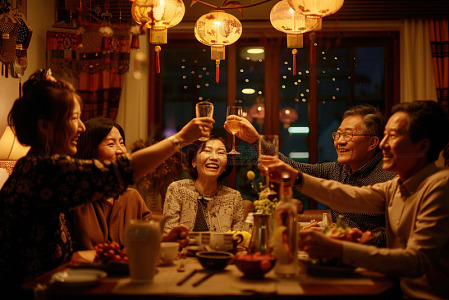 温馨的家庭聚会