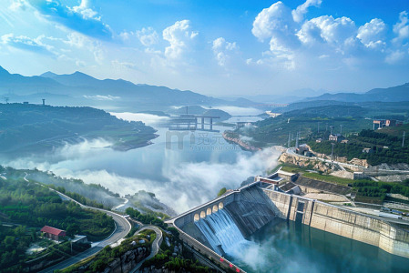 长江水坝自然美景