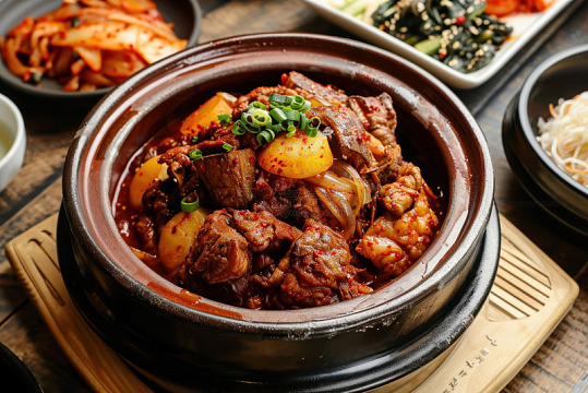 砂锅麻辣土豆炖牛肉