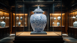 展馆青花瓷瓷器