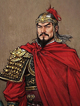 岳飞古代人物半身像素材