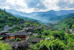 大山里的村寨