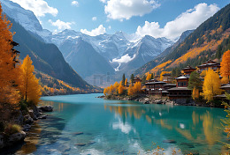 四川九寨沟风景
