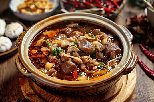 软糯的炖肉美食