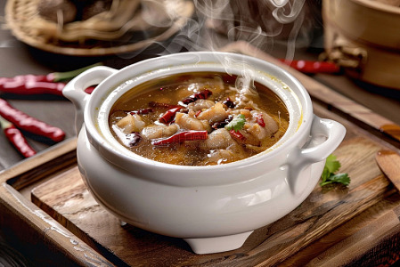 美味的鸡汤煲
