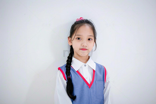 可爱的小学生