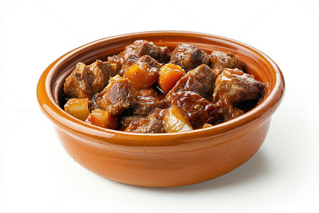 一碗土豆炖牛肉粒