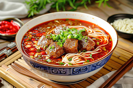 一碗麻辣牛肉面
