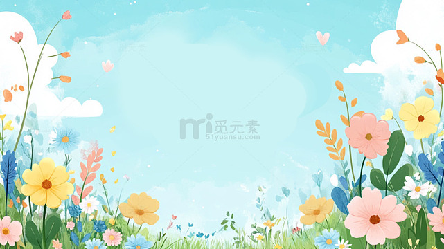 绿色 清新 植物  可爱 壁纸