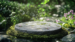苔藓绿植电商场景