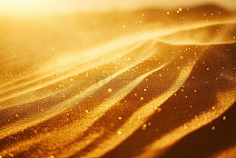 金色流沙沙地背景