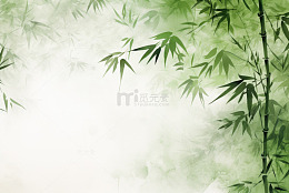 墨绿色树林边框背景