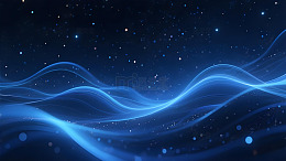 深蓝宇宙的流动背景