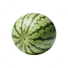 完整西瓜静物图