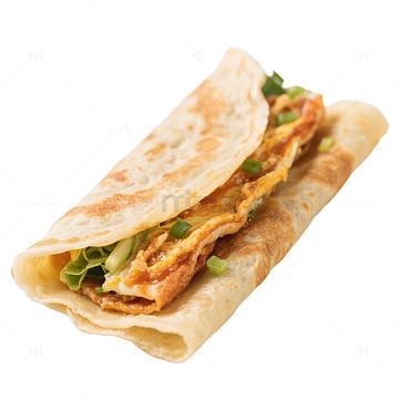 手抓饼美食葱