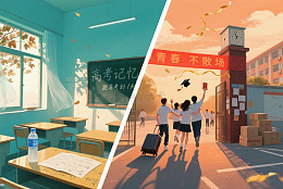 毕业离校背景