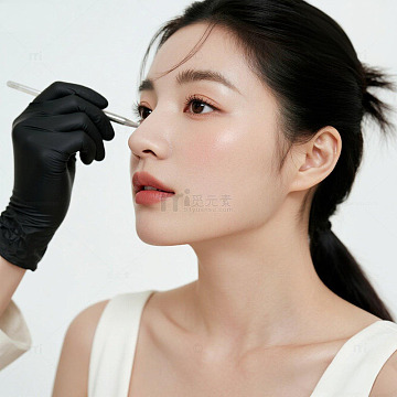 医美美容女性整形促销形象