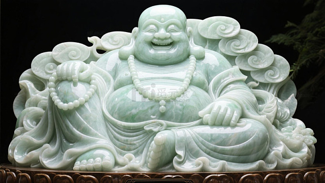 佛像玉雕弥勒佛神像摆件玉石1