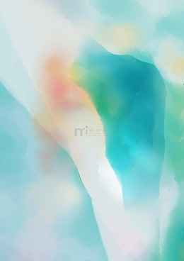 水彩 手绘 彩色