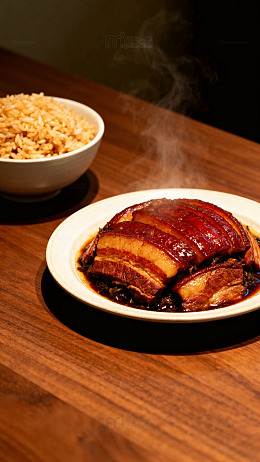梅菜扣肉食物