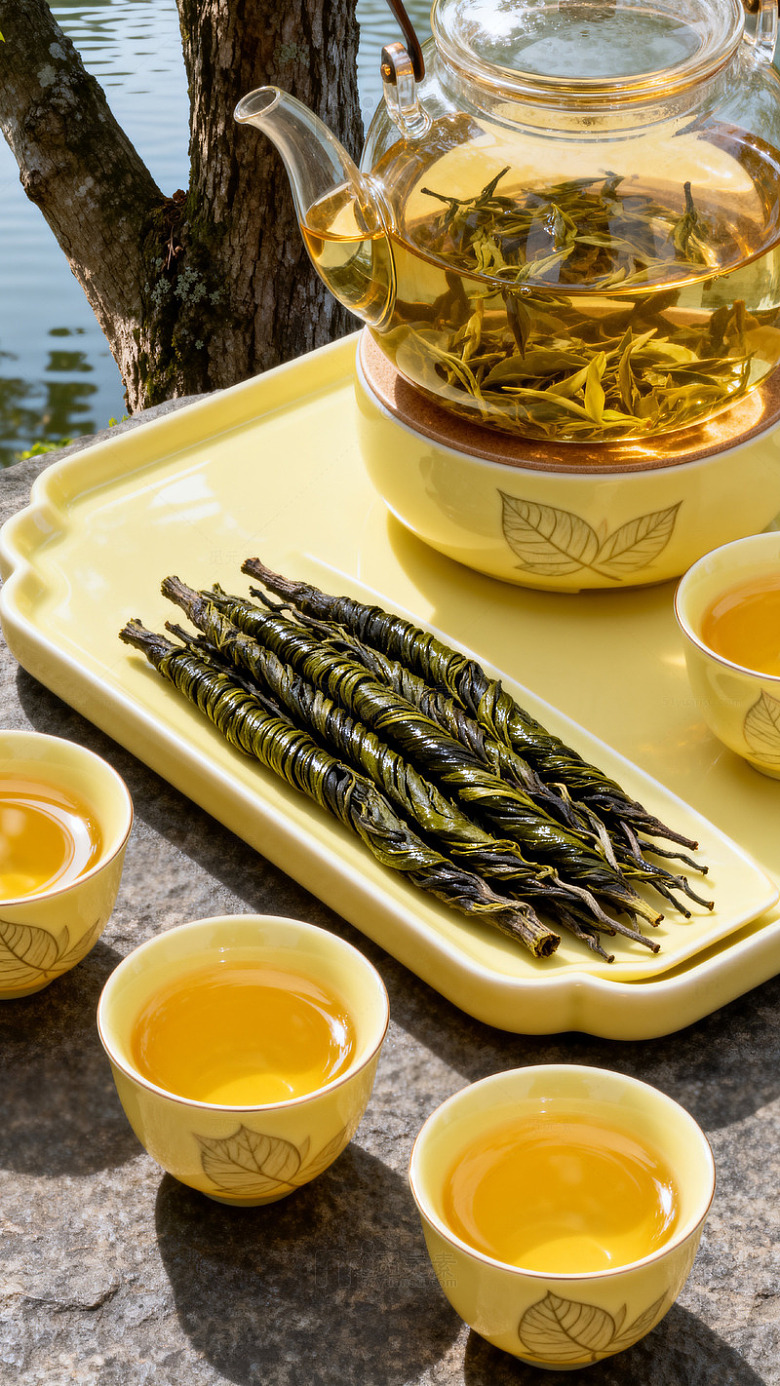 简约背景黄色