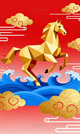 分割色块赭石暗红